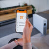 Kent Smart convective wifi heater app in use