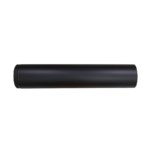 Kent Galvanised Casing 250mm X1.2m Matte Black