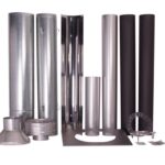 Kent Sloping Flue Kit 45 Degree