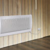 kent kpe216 417 micathermic panel heater 2400w wall mounted hallway LRG